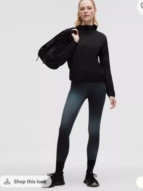 Lululemon Wunder Train High Rise Tight 25” Size 4 Black Leggings NWOT